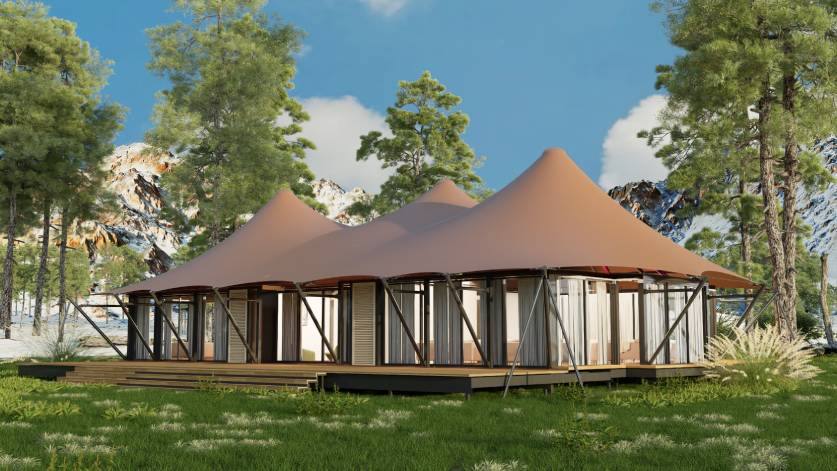 三连顶帐篷（帕劳帐篷）